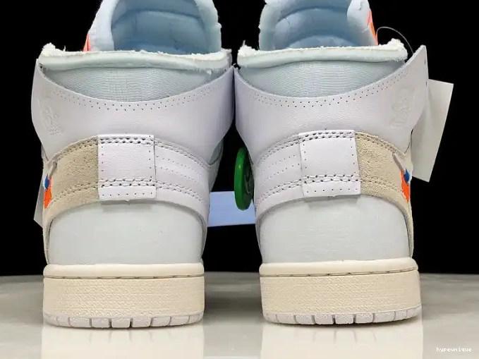 HYPE Retro 1 White Jordan High AQ0818-100 Off-White Air 0613